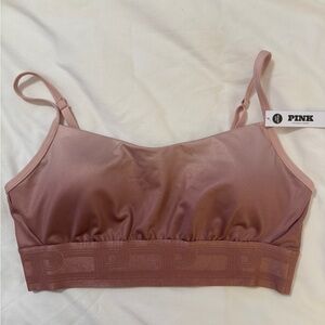 Victoria's Secret Pink Satin Bralette